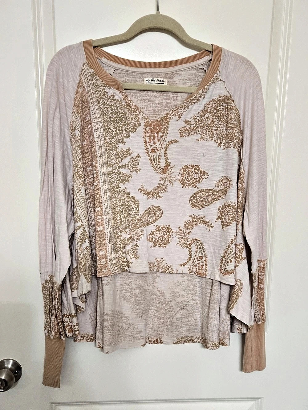 We The Free Paisley Long Sleeve